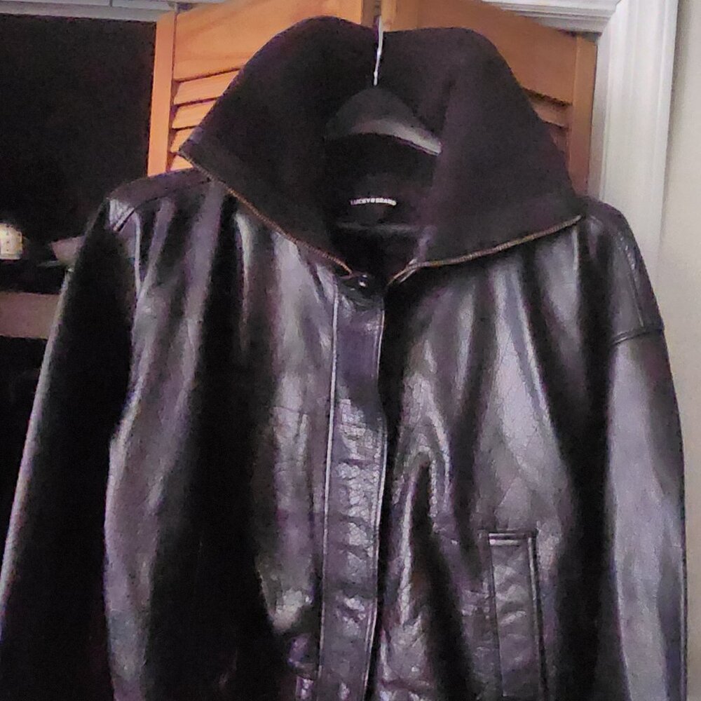 Lucky Brand Genuine Leather Jacket